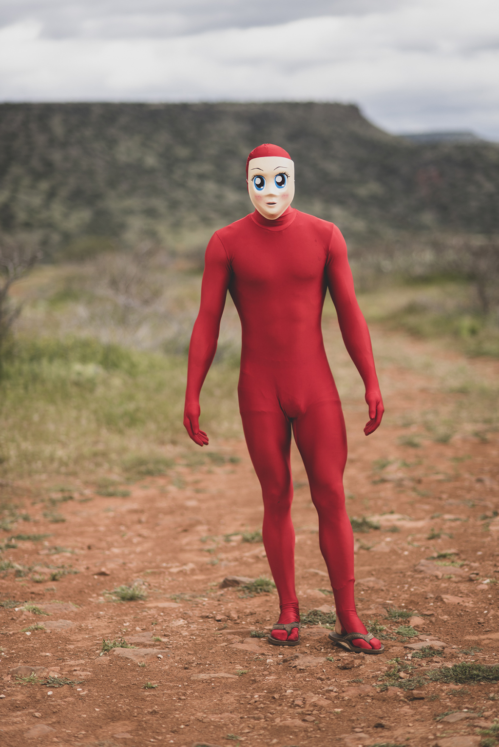 Adam in the redman suit